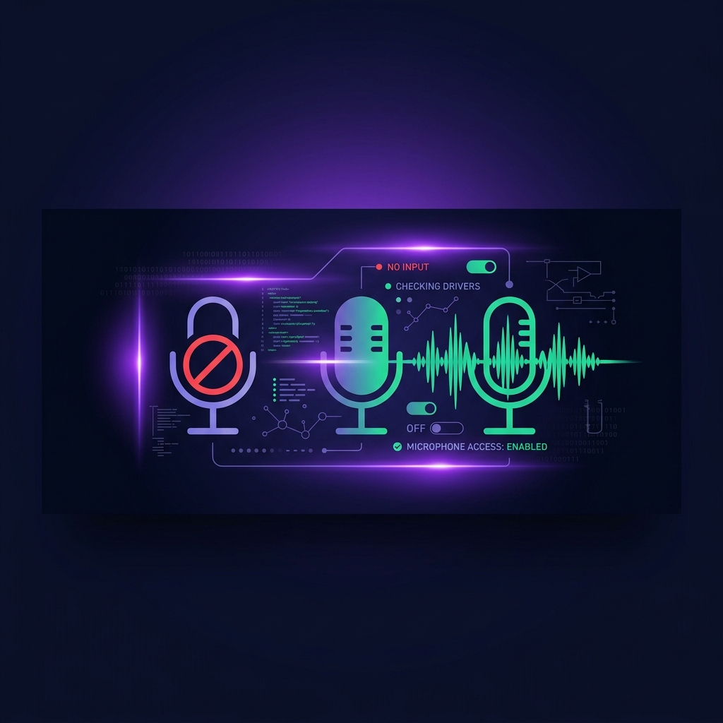 Microphone not working — quick fix guide