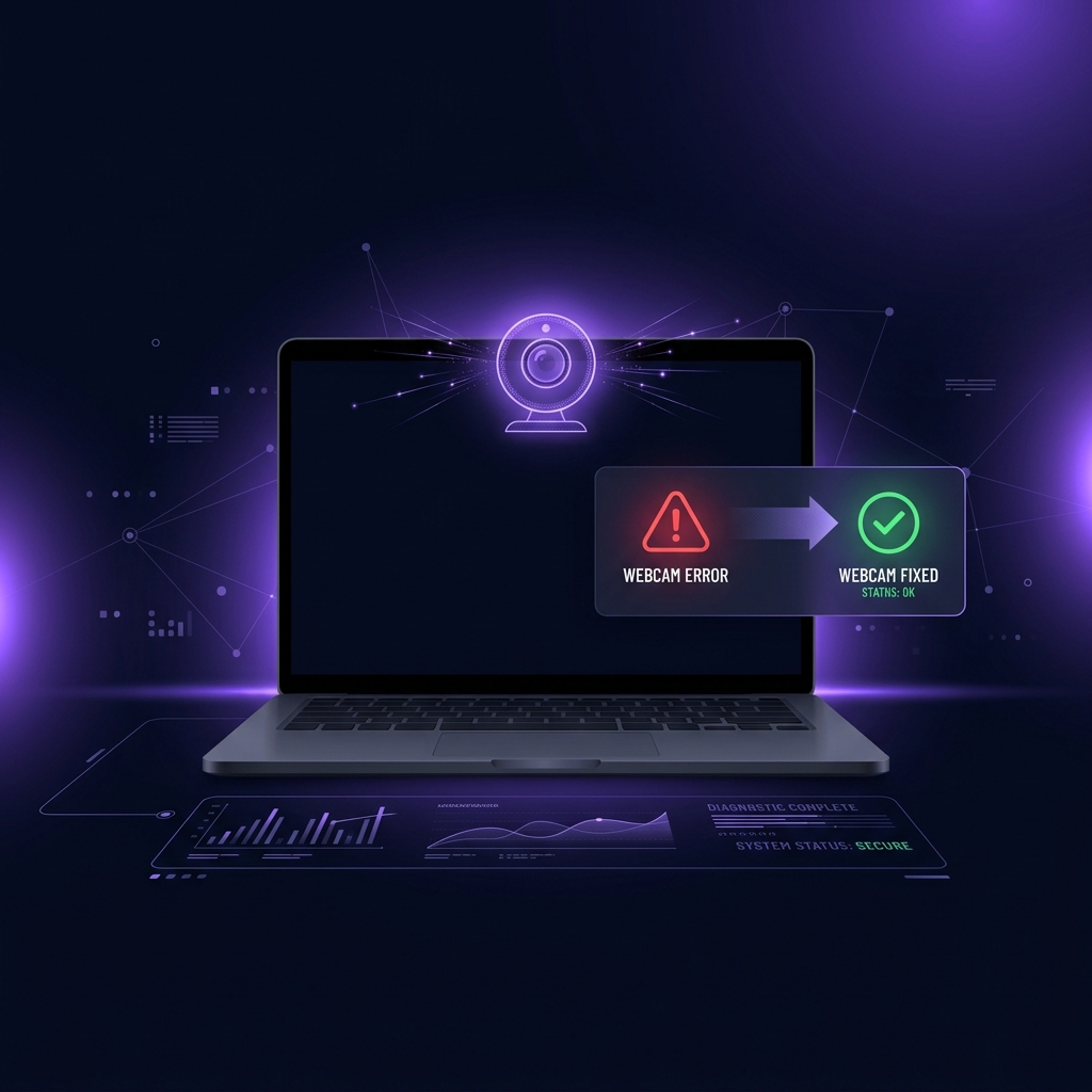 Webcam not working — test it online free